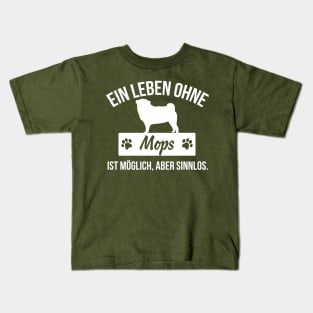 Mops Kids T-Shirt
